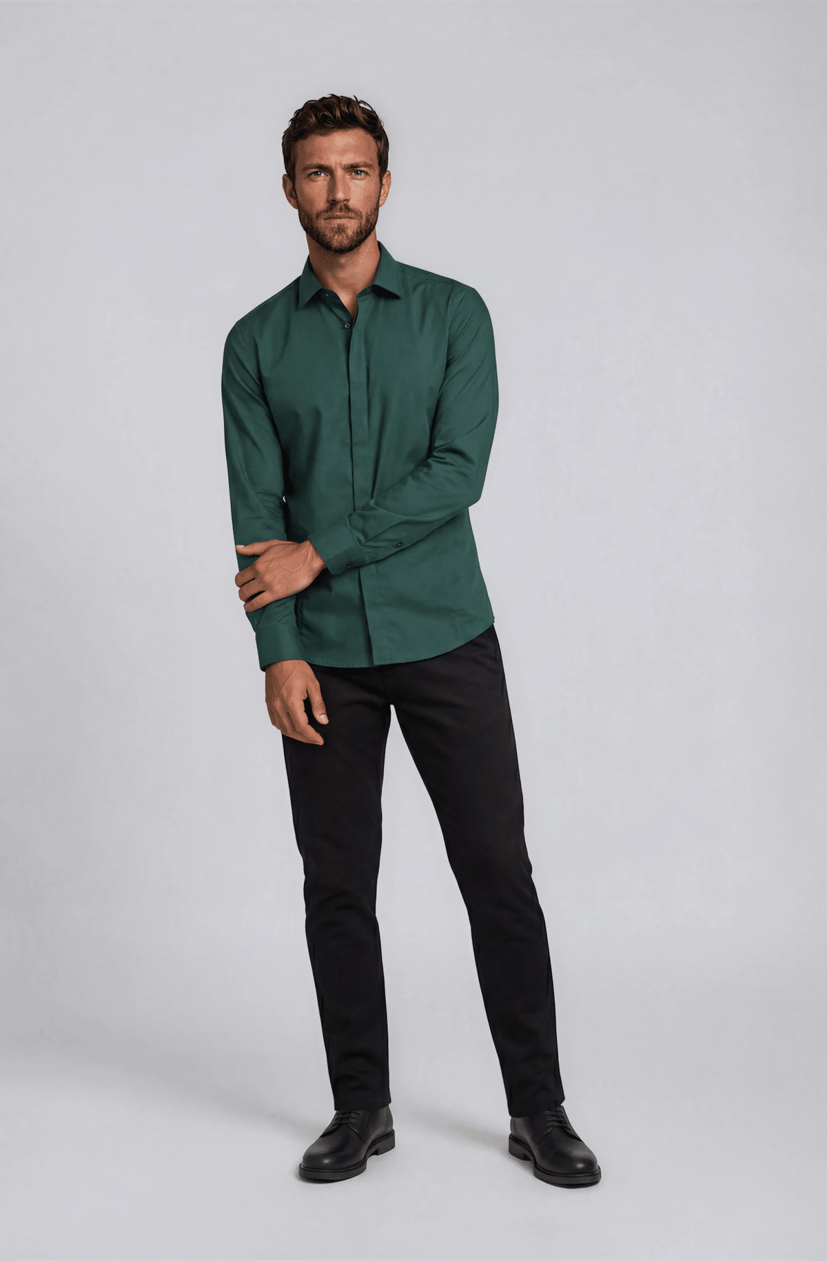 011 Structure Pantalone Slim Fit 611 - Mr. Jean