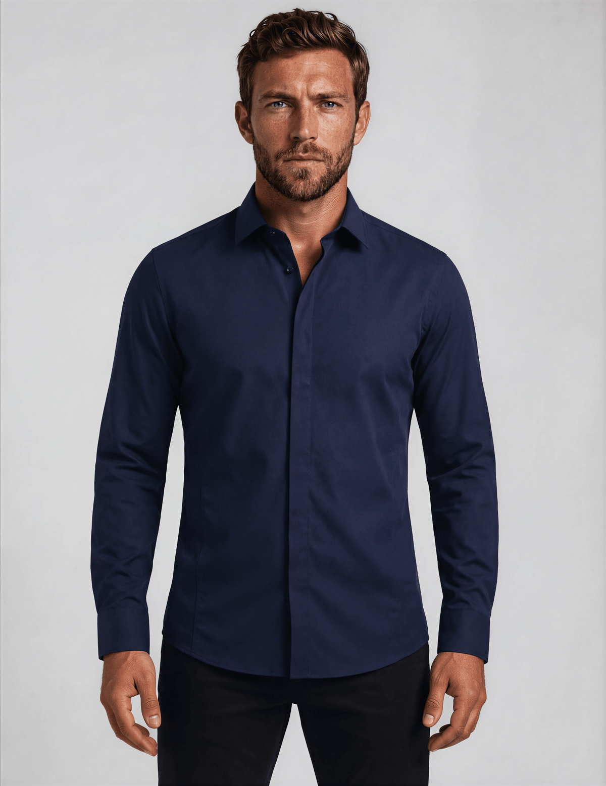 Urban Style Tailor Košulja - Midnight Navy - Mr. Jean
