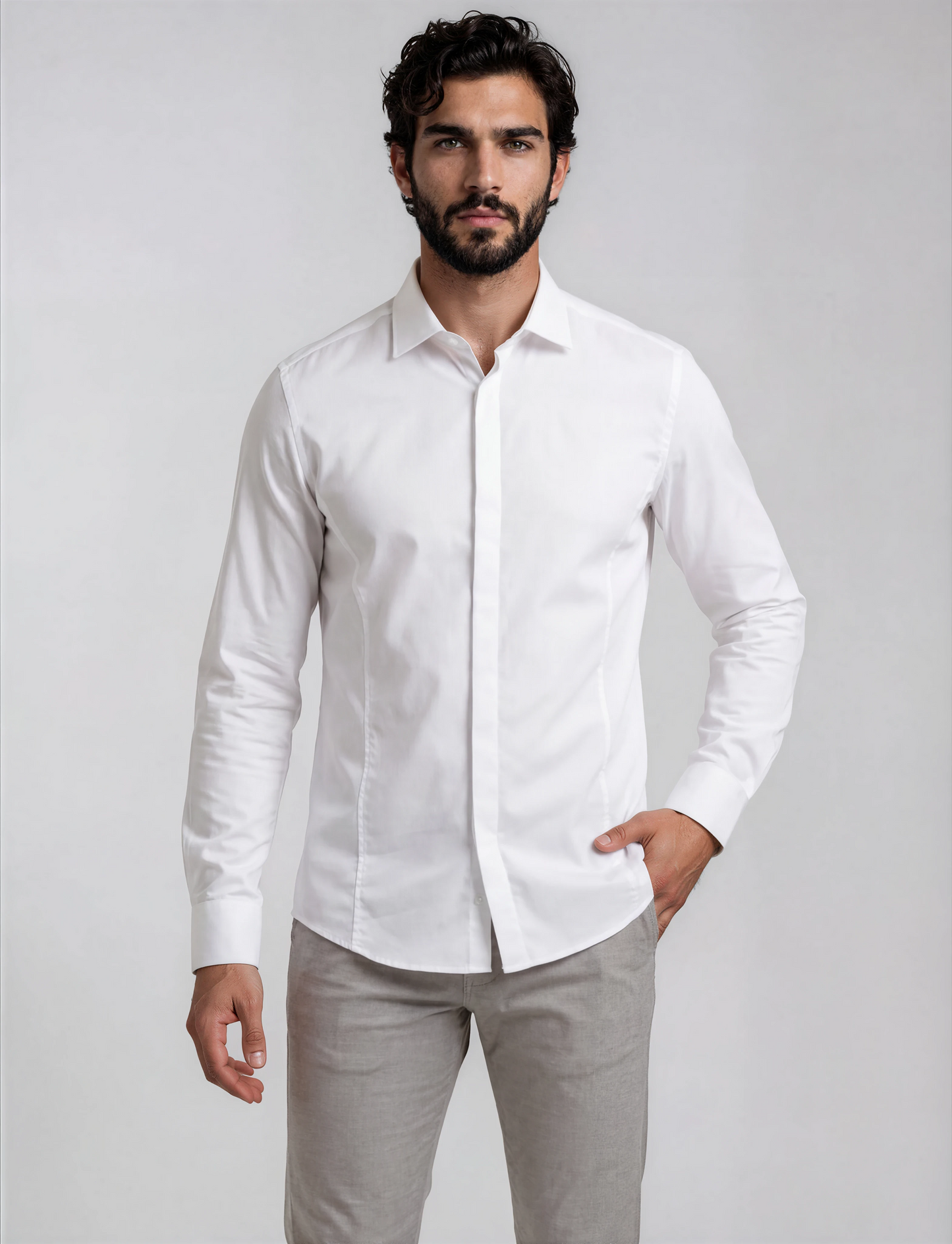Mr. Jean Tailor Košulja - Pure White