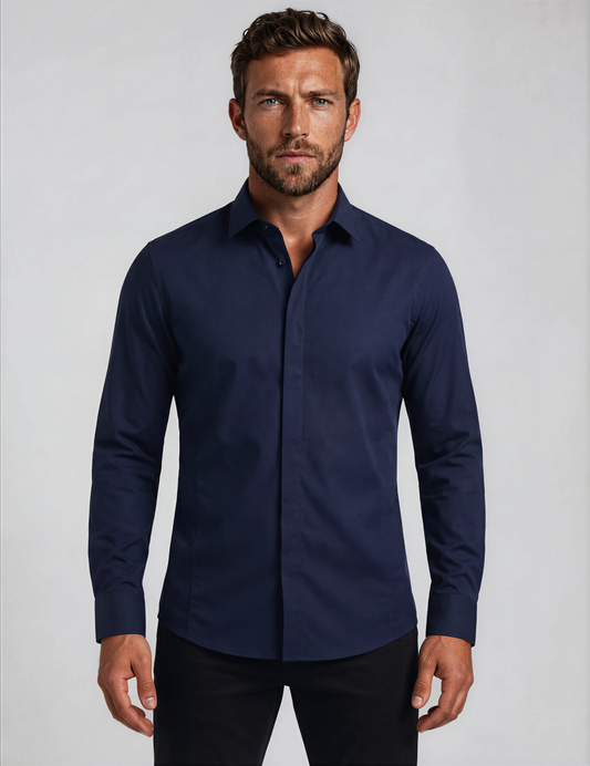 Mr. Jean Tailor Košulja - Midnight Navy